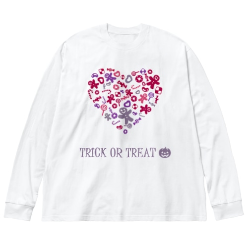Halloween candy Big Long Sleeve T-Shirt