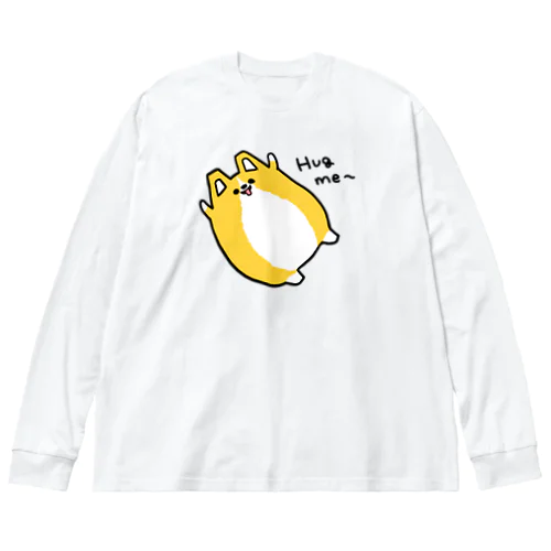 ハグミーコギャ ビッグシルエットロングスリーブTシャツ