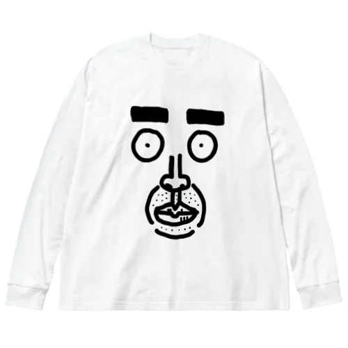 おじさん君 Big Long Sleeve T-Shirt