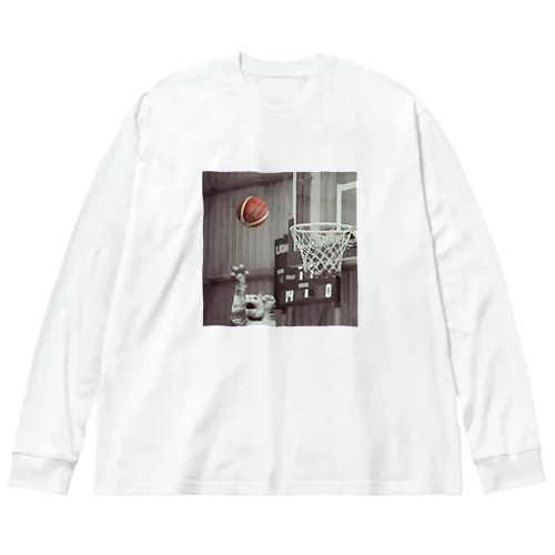 シュート！？リバウンド！？ Big Long Sleeve T-Shirt