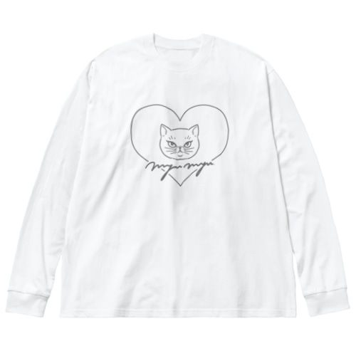Myumyu tha cat Big Long Sleeve T-Shirt