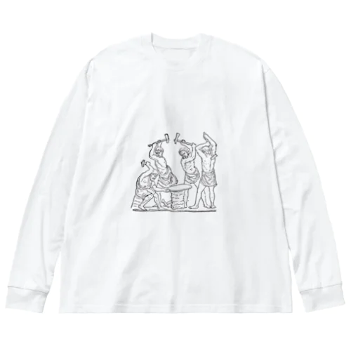 ヘファイストスギリシャ神話お絵かき Big Long Sleeve T-Shirt