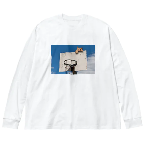 猫とバスケットゴール② Big Long Sleeve T-Shirt