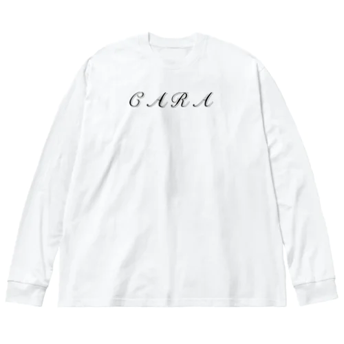 cara ビッグシルエットロングスリーブTシャツ