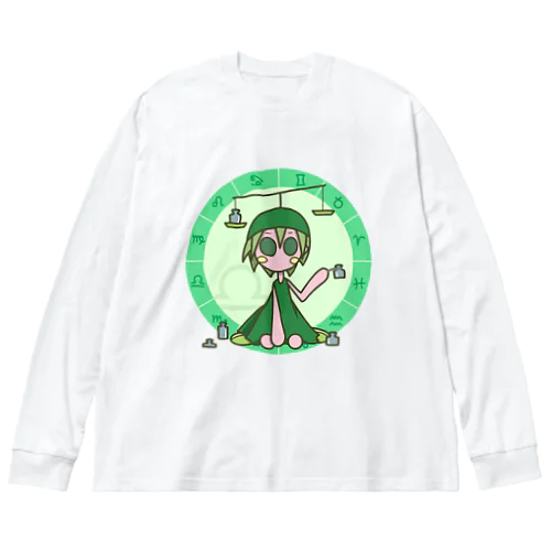 てんびん座 パターン1・フルカラー Big Long Sleeve T-Shirt