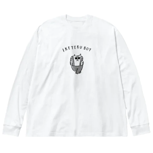 IKETERU BOY ビッグシルエットロングスリーブTシャツ