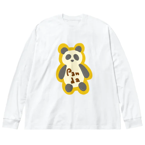 パンダ アイシングクッキー Panda Cafe ビッグシルエットロングスリーブTシャツ