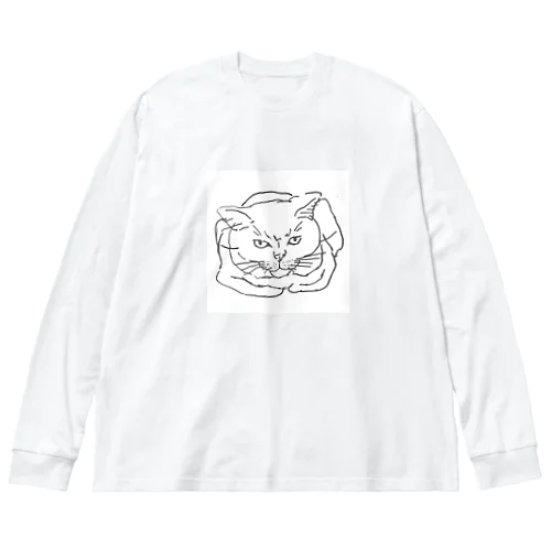 ダンディこつぶ ビッグシルエットロングスリーブTシャツ