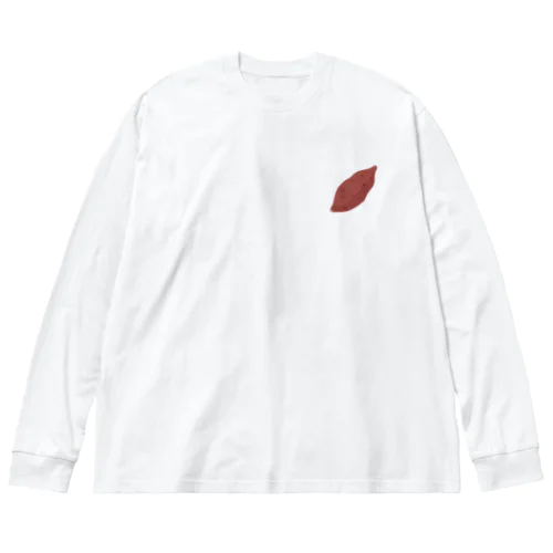 [☆両面] サツマイモ農園【視力検査表パロディ】 Big Long Sleeve T-Shirt