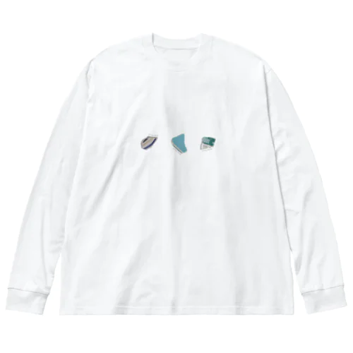 ビワコノカケラ_3 ビッグシルエットロングスリーブTシャツ