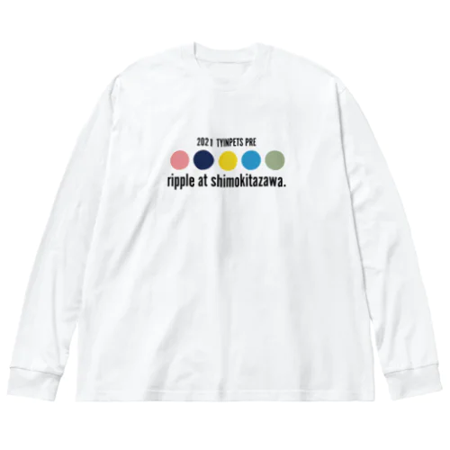 ripple at 目玉シャツ Big Long Sleeve T-Shirt