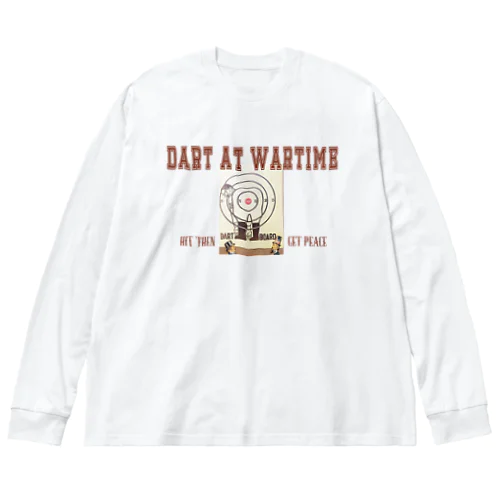 40's Dart Board ビッグシルエットロングスリーブTシャツ