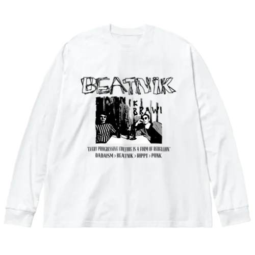 Beatnik ビッグシルエットロングスリーブTシャツ