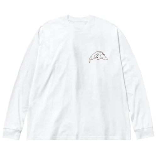 とけるいぬ Big Long Sleeve T-Shirt