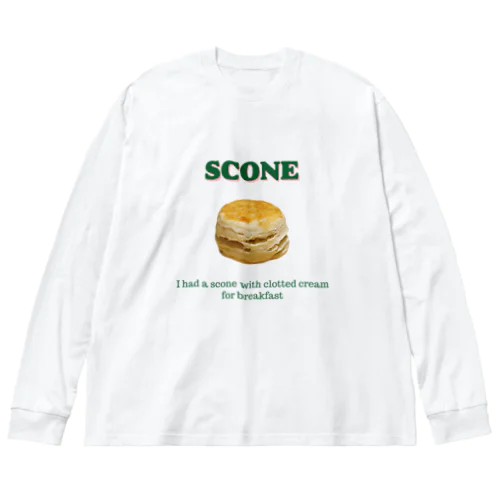 スコーン大好き Big Long Sleeve T-Shirt