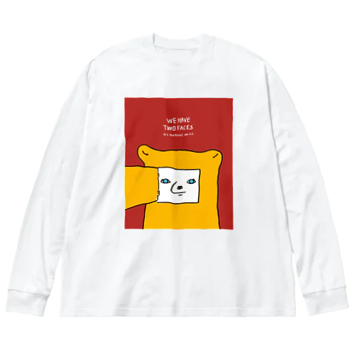 トゥーフェイス ビッグシルエットロングスリーブTシャツ