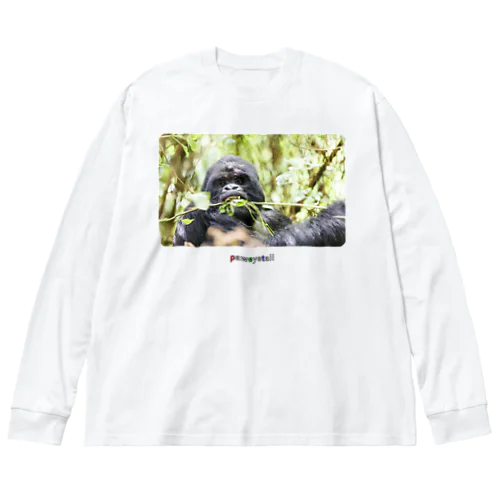 会長:  御利良野 光 (Ray Gorilla Beringei) ビッグシルエットロングスリーブTシャツ