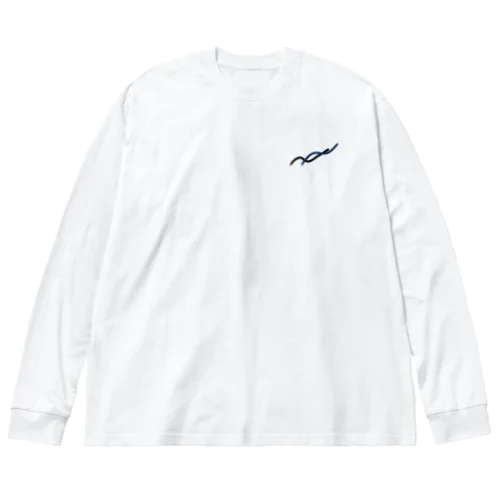 海 Big Long Sleeve T-Shirt