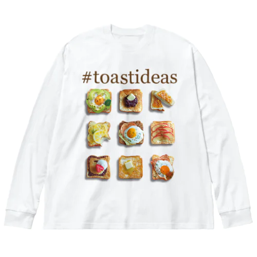 toast ideas ビッグシルエットロングスリーブTシャツ