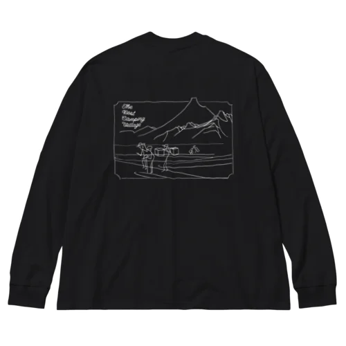 Ukiyoe_shiro Big Long Sleeve T-Shirt