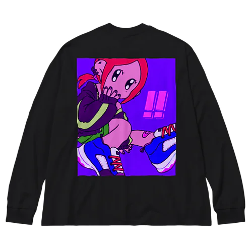 !! Big Long Sleeve T-Shirt