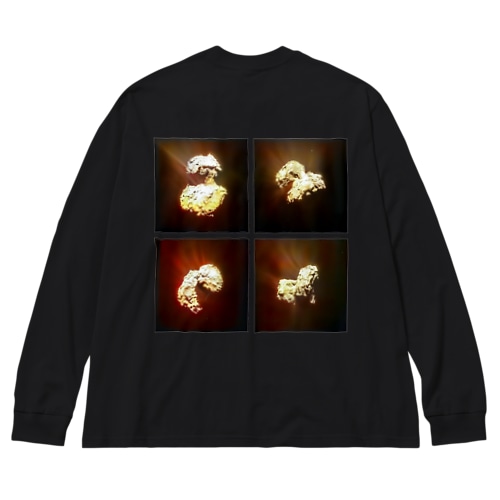 Rosetta [red] Big Long Sleeve T-Shirt