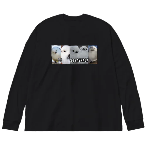 【心とカラダの栄養】サロベツでシマエナガ Big Long Sleeve T-Shirt