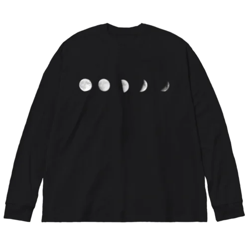 いろいろな月 Big Long Sleeve T-Shirt