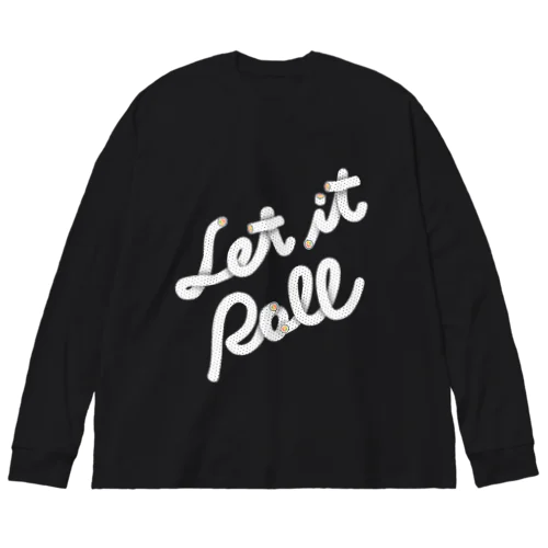 Let it Roll 巻寿司（裏巻き） Big Long Sleeve T-Shirt