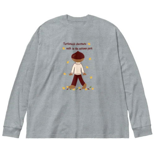 とっくりくんの秋散歩 Big Long Sleeve T-Shirt