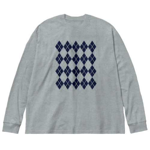 アーガイル Big Long Sleeve T-Shirt