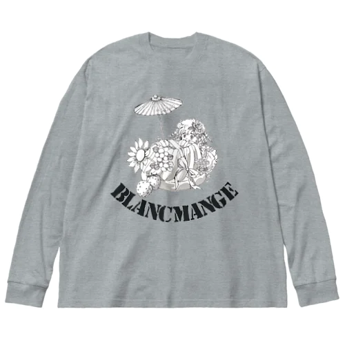 長そでビッグT　ポー　ブランマンジェ Big Long Sleeve T-Shirt