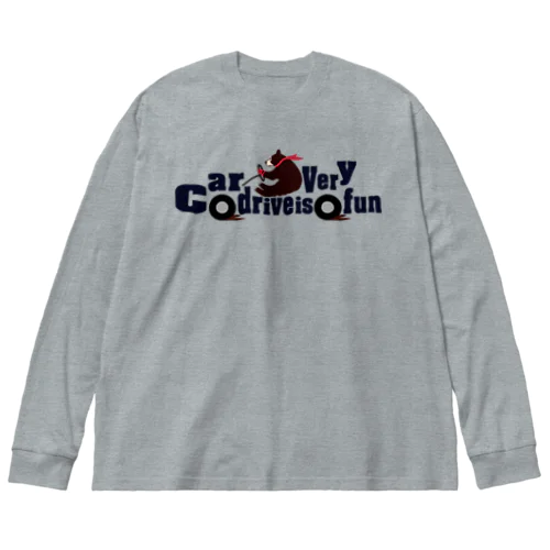 クマドライバー Big Long Sleeve T-Shirt