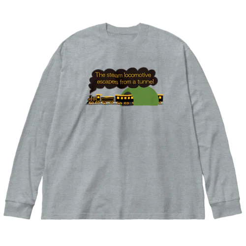 スチームトレイン Big Long Sleeve T-Shirt