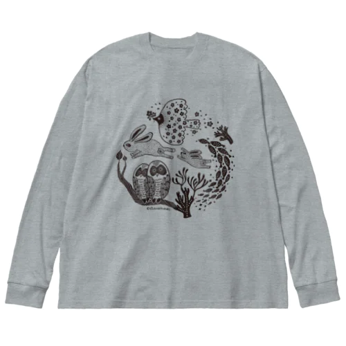 いきもの Big Long Sleeve T-Shirt