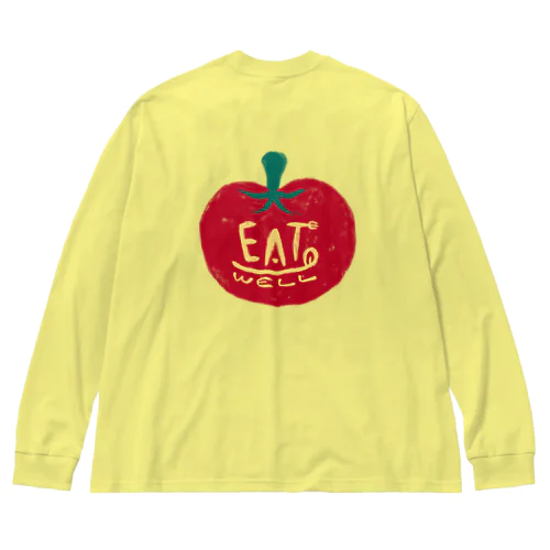 🍅 有機栽培とまと 🍅 Big Long Sleeve T-Shirt