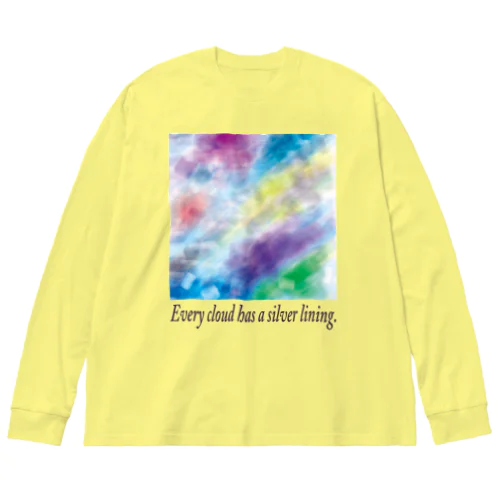 雲ロング Big Long Sleeve T-Shirt