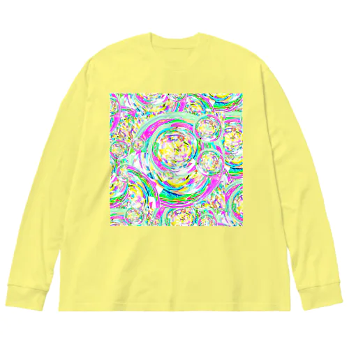 🌈✨シャボンシャワー✨🌈 Big Long Sleeve T-Shirt