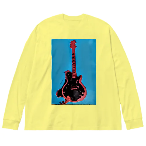 アンディ・ギター・ウォーホール Big Long Sleeve T-Shirt