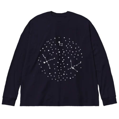 星空 ビッグシルエットロングスリーブTシャツ