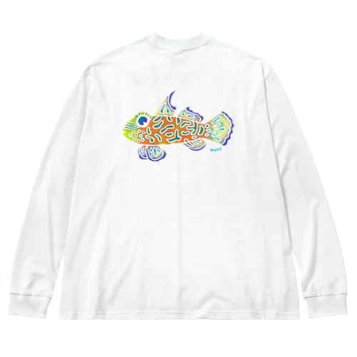 マンダリンフィッシュ Big Long Sleeve T-Shirt