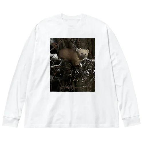 【心とカラダに栄養を】サロベツのエゾクロテンで Big Long Sleeve T-Shirt