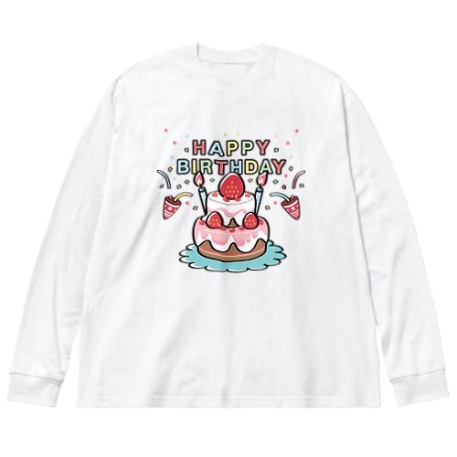 CT61HAPPY BRITHDAY  Big Long Sleeve T-Shirt