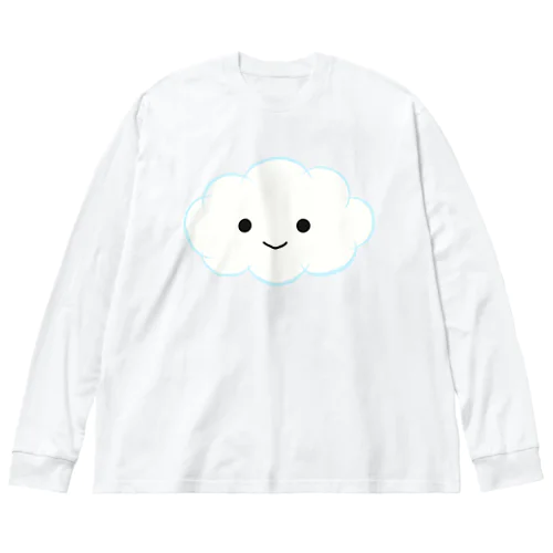 しろくもくん ビッグシルエットロングスリーブTシャツ