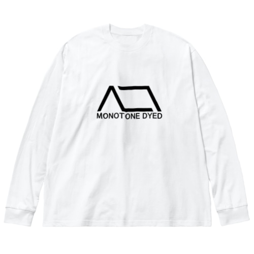 MONOTONE DYED Big Long Sleeve T-Shirt