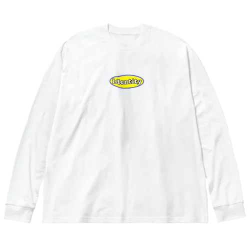 identity ビッグシルエットロングスリーブTシャツ