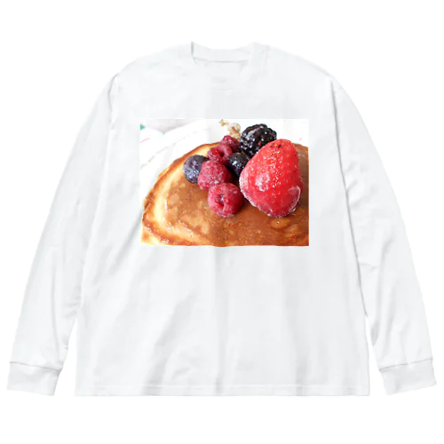 フルーツの森のパンケーキ ビッグシルエットロングスリーブTシャツ