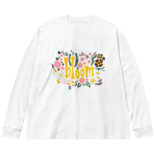 🌸 満開の花束（イエロー） Big Long Sleeve T-Shirt