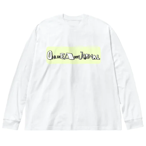 onlineartjournal ロンT ビッグシルエットロングスリーブTシャツ