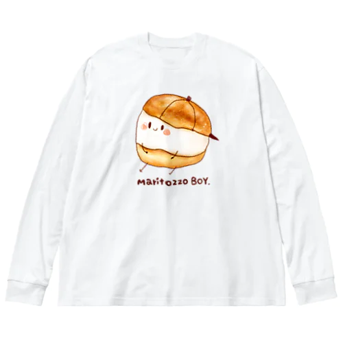 マリトッツォボーイ Big Long Sleeve T-Shirt